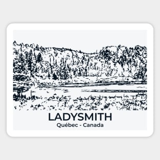 Ladysmith - Québec Magnet
